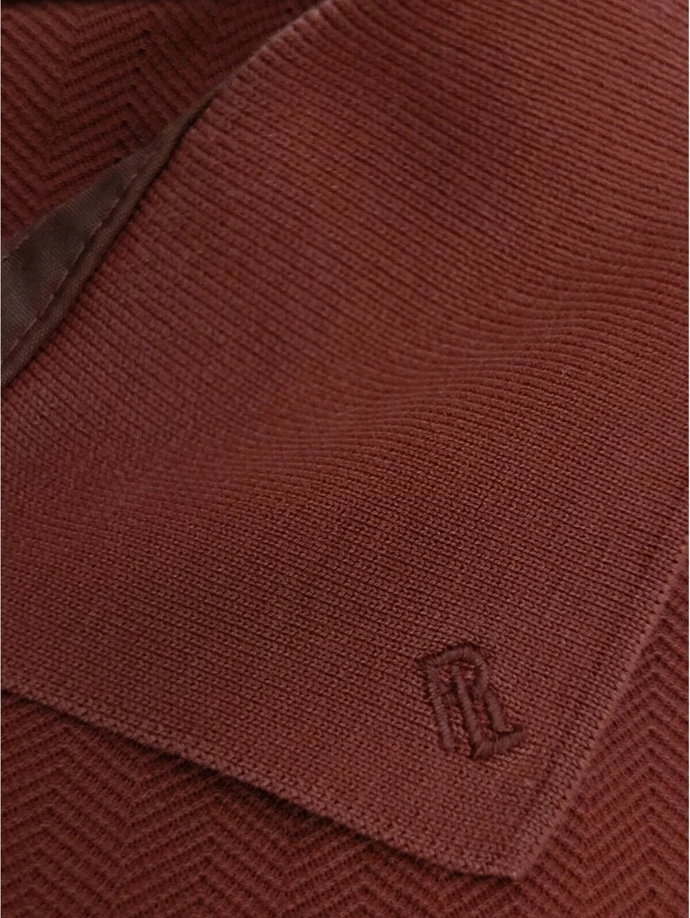 Polo Golf Ralph Lauren Pima Cotton Long-Sleeve Polo Shirt Men's XL Burgundy